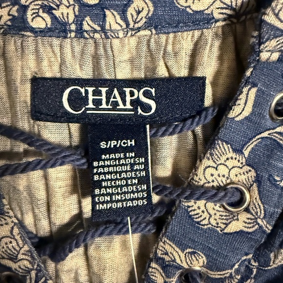 Chaps boho laces vneck - Picture 4 of 6